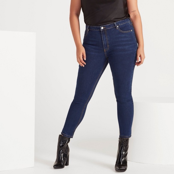 NWT* Nasty Gal Susie High Waisted Skinny Jeans - Picture 1 of 4